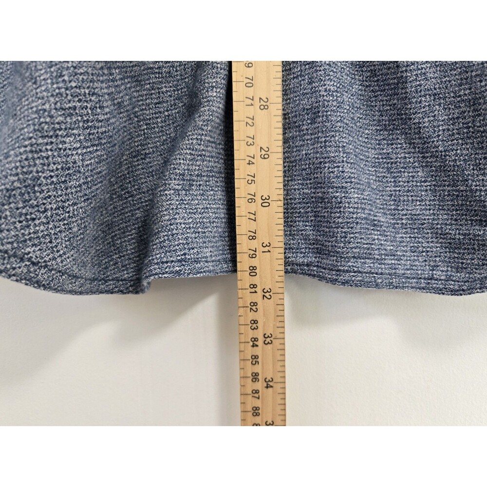 Duluth Trading Shirt Mens Size M Kennesaw Flannel Relaxed Fit Blue Casual - Picture 8 of 9